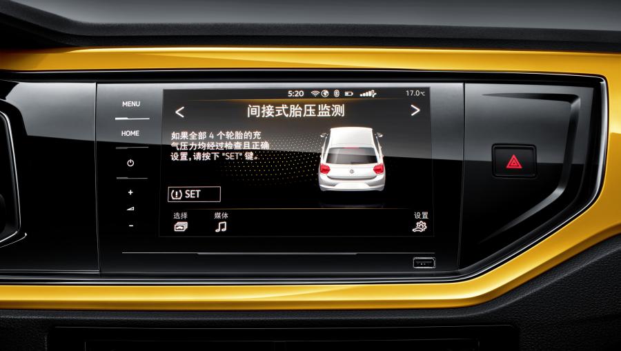 Детали интерьера Volkswagen Polo Plus (Typ AW) 2019 года  (CN) (фото 20 из 40)